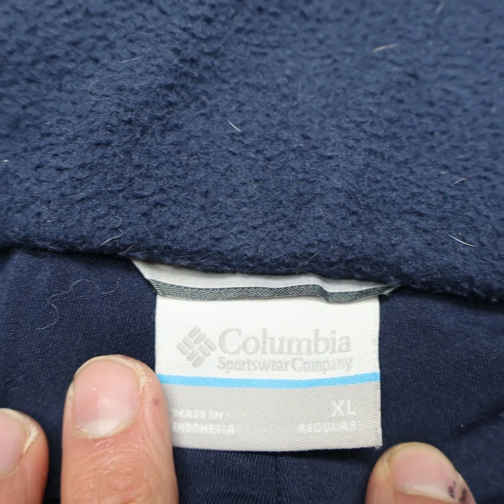 Columbia Snow Pants Mens XL Blue Wild Card Omni Heat Winter‎ Ski Insulated 40x31